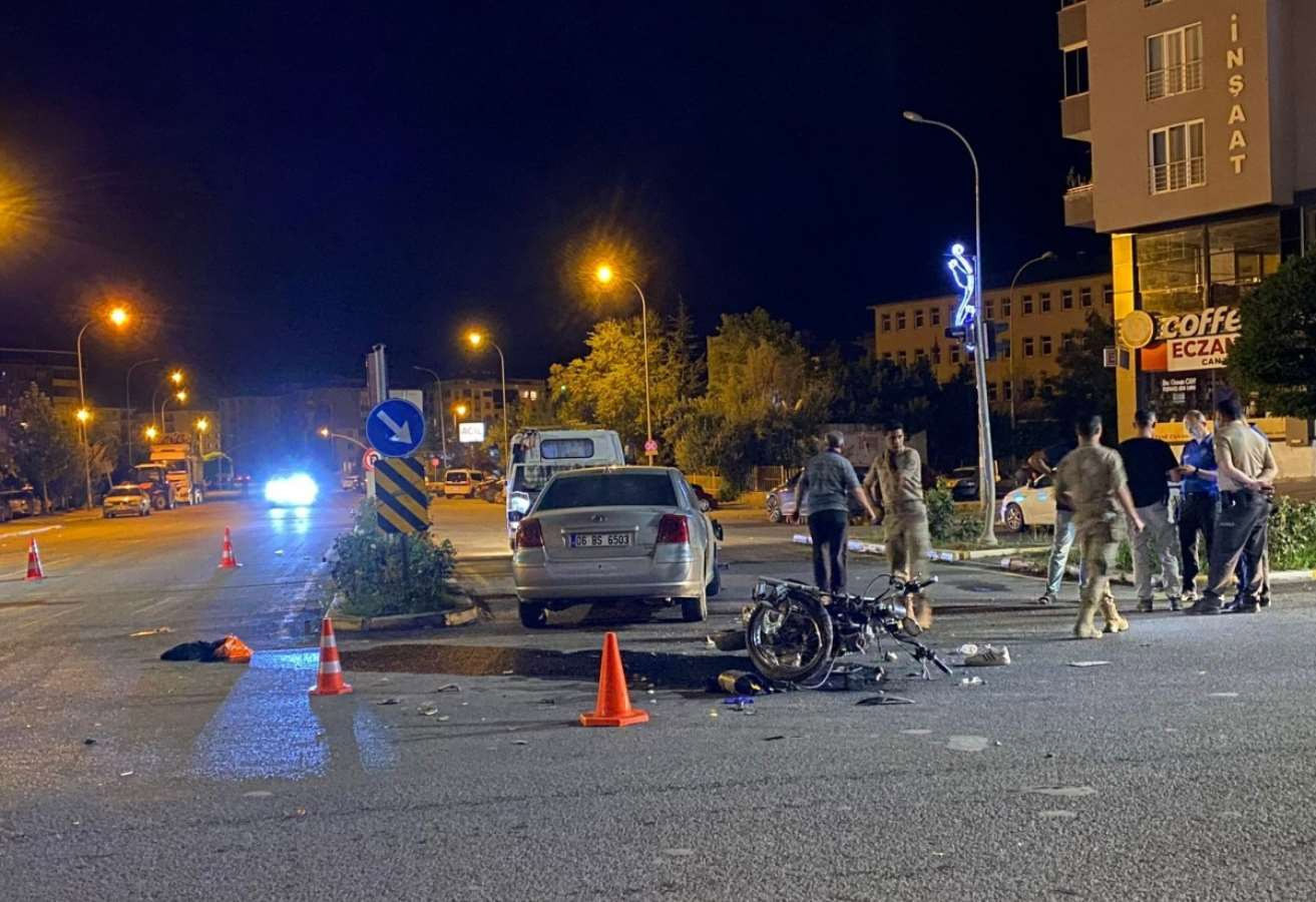 Erzurum’da feci kaza: 1 ölü, 1 ağır yaralı - Resim : 1