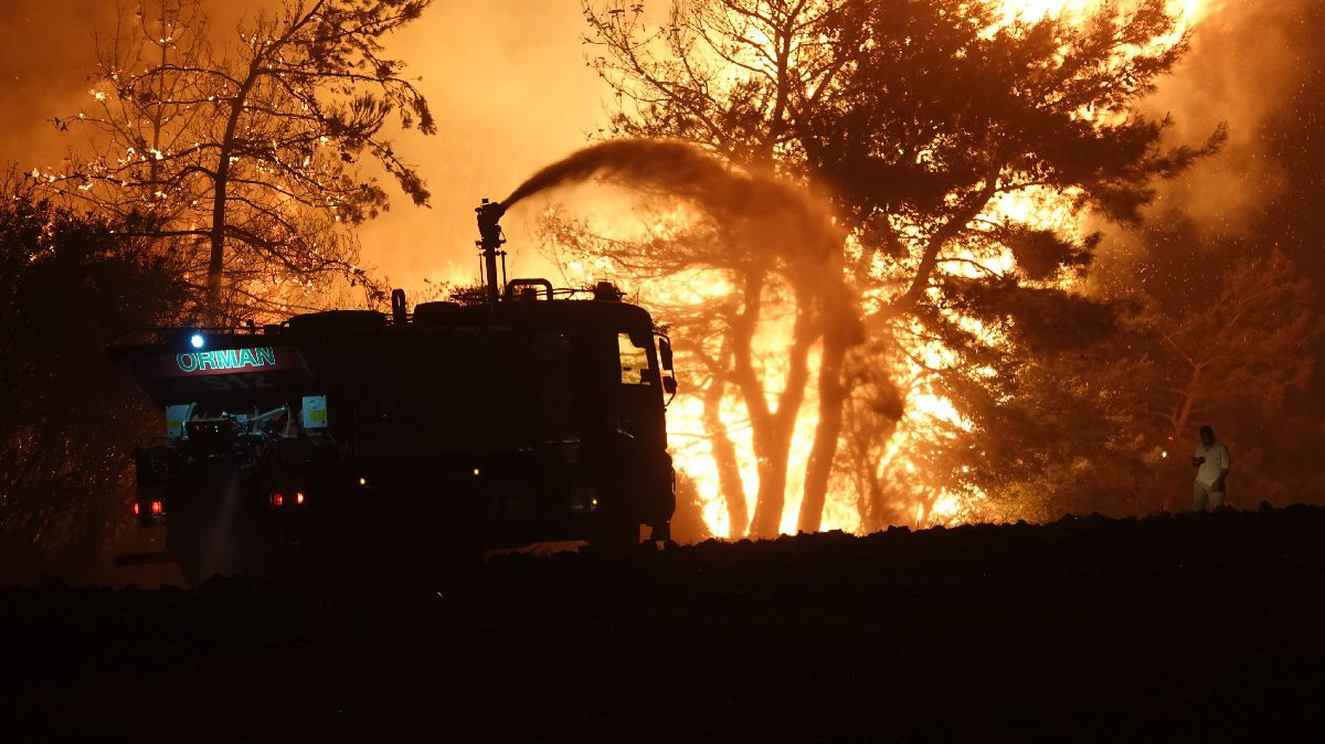 Çanakkale'deki orman yangınında son durum - Resim : 3