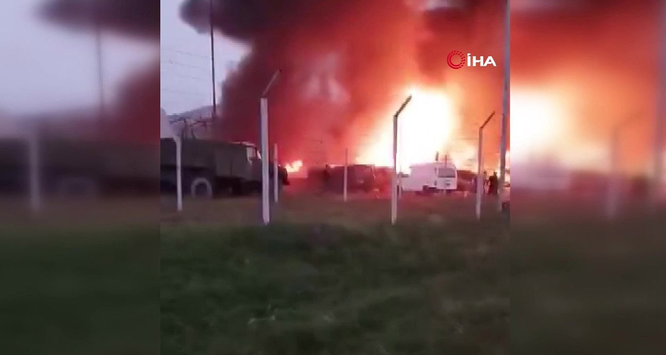 Karabağ’da yakıt deposunda patlama: Ölü ve yaralılar var - Resim : 1