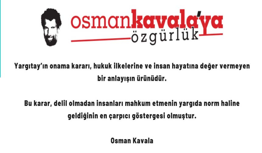 Yargıtay, Gezi Davası'nda cezaları onamıştı: Osman Kavala'dan açıklama geldi - Resim : 1