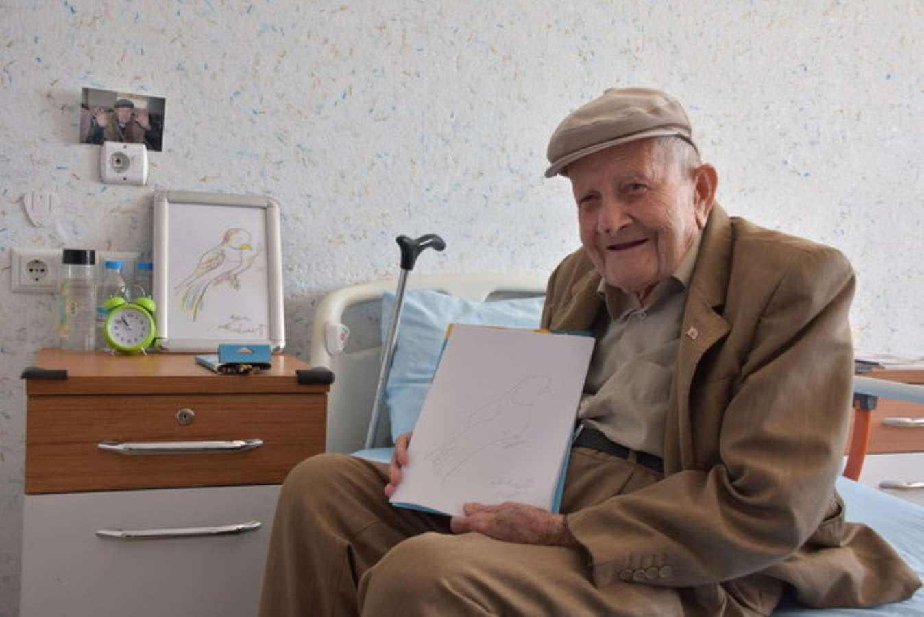 100 yaşındaki Mehmet amca, Atatürk ile konuştuğu günü unutamıyor - Resim : 1