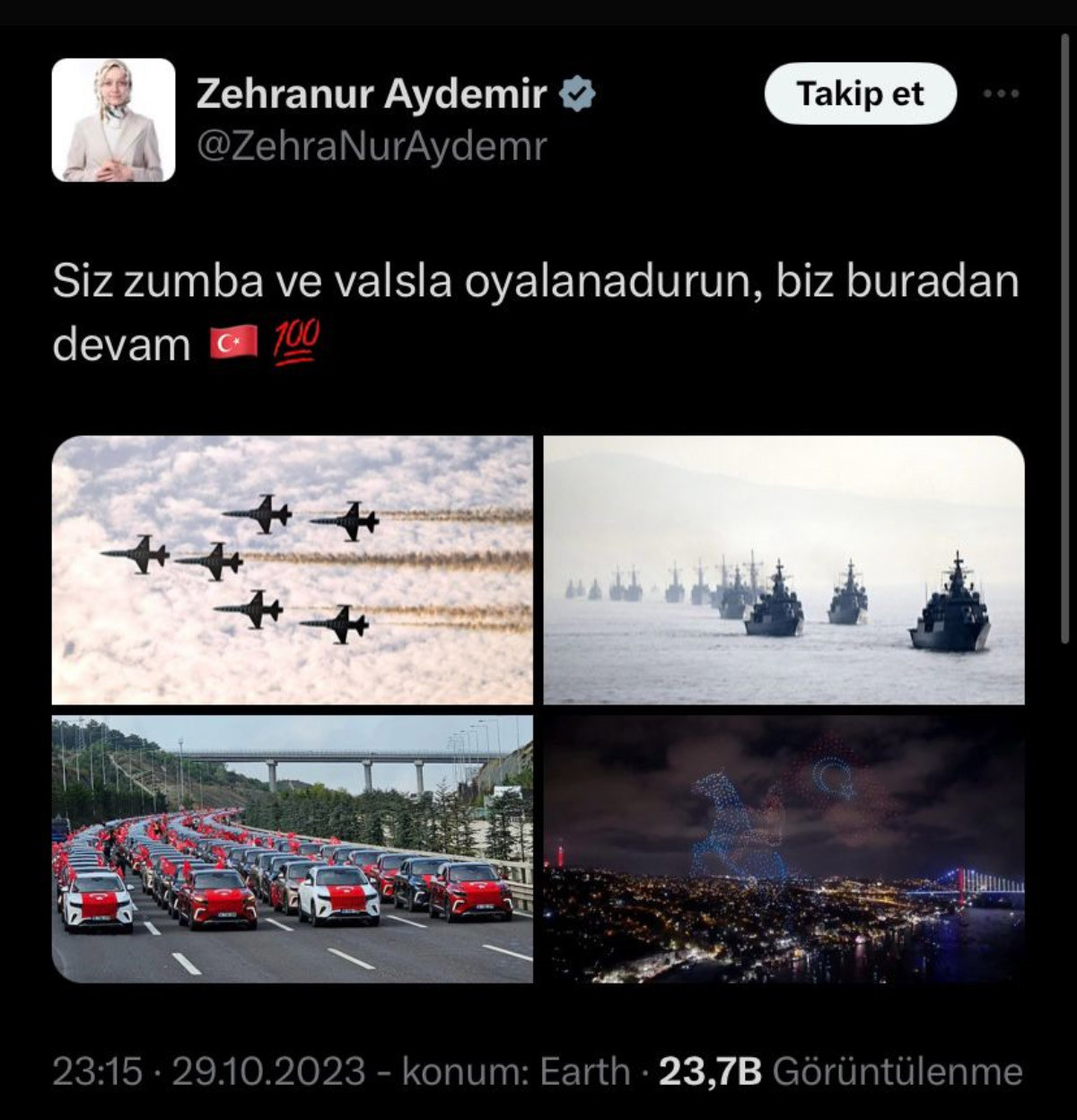 AKP'li vekil, Cumhuriyet kutlamalarını hedef aldı - Resim : 1