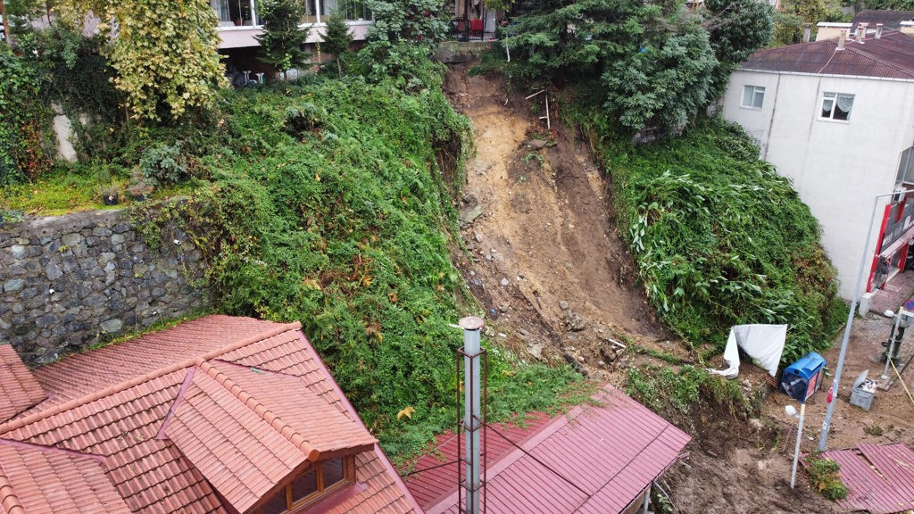Trabzon'da su baskını ve heyelan - Resim : 1