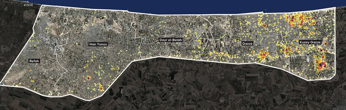 İsrail'in saldırılarında Gazze'de 181 binden fazla konut zarar gördü - Resim : 2
