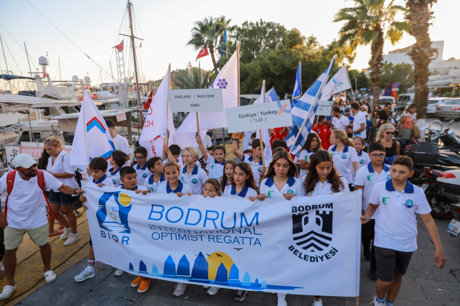 Bodrum Uluslararası Optimist Yarışları start aldı - Resim : 4