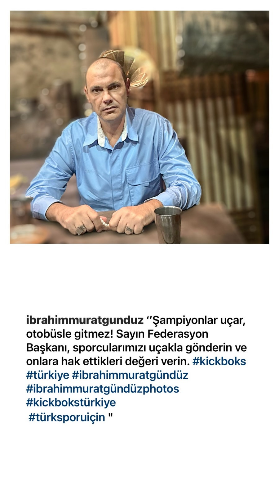 İbrahim Murat Gündüz: Milli Kickboks Takımı Sporcularına, hak ettikleri değeri verin - Resim : 1