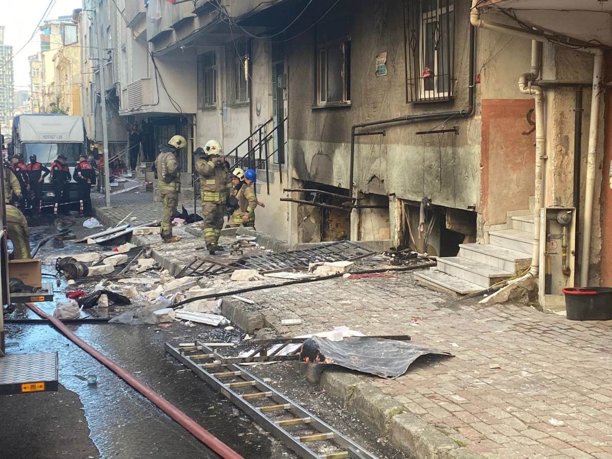 Küçükçekmece'deki patlamanın nedeni belli oldu - Resim : 1