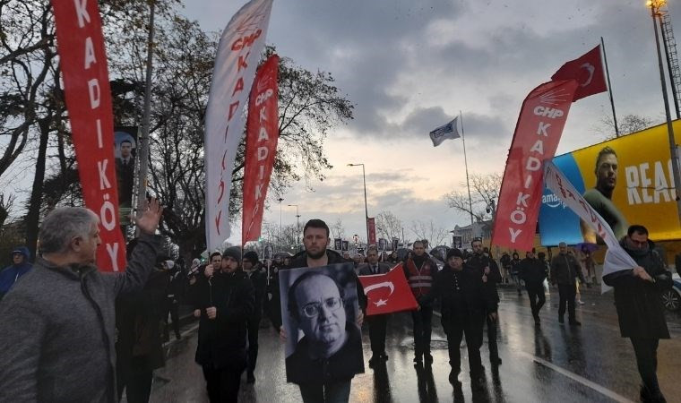 Kadıköy'de Uğur Mumcu yürüyüşü: Türkiye laiktir laik kalacak - Resim : 1